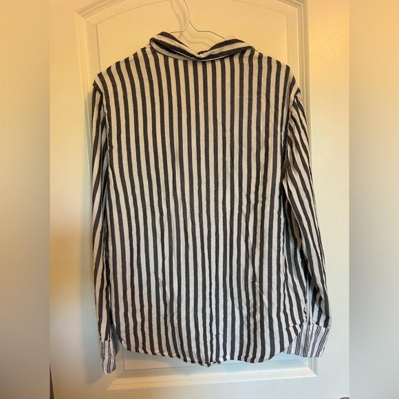 Victoria’s Secret Striped Button-Up pajama Shirt - Picture 4 of 5